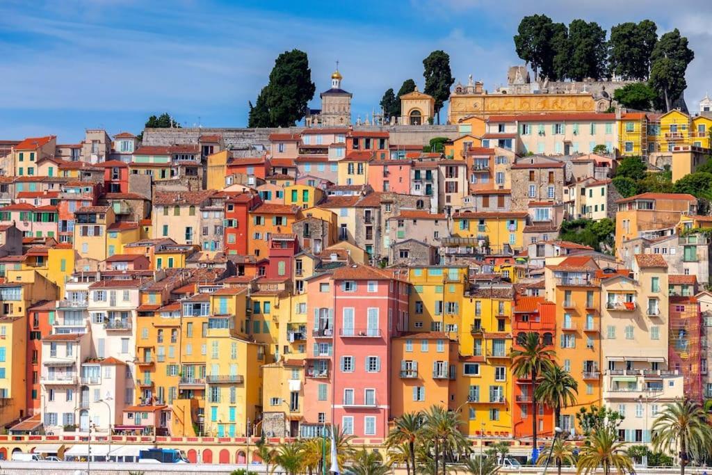 Monaco # Menton - 4 Persons - Hypercenter - Private Parking - Full Renovated - Clim - Fast Wifi - Beach And Sun Екстер'єр фото