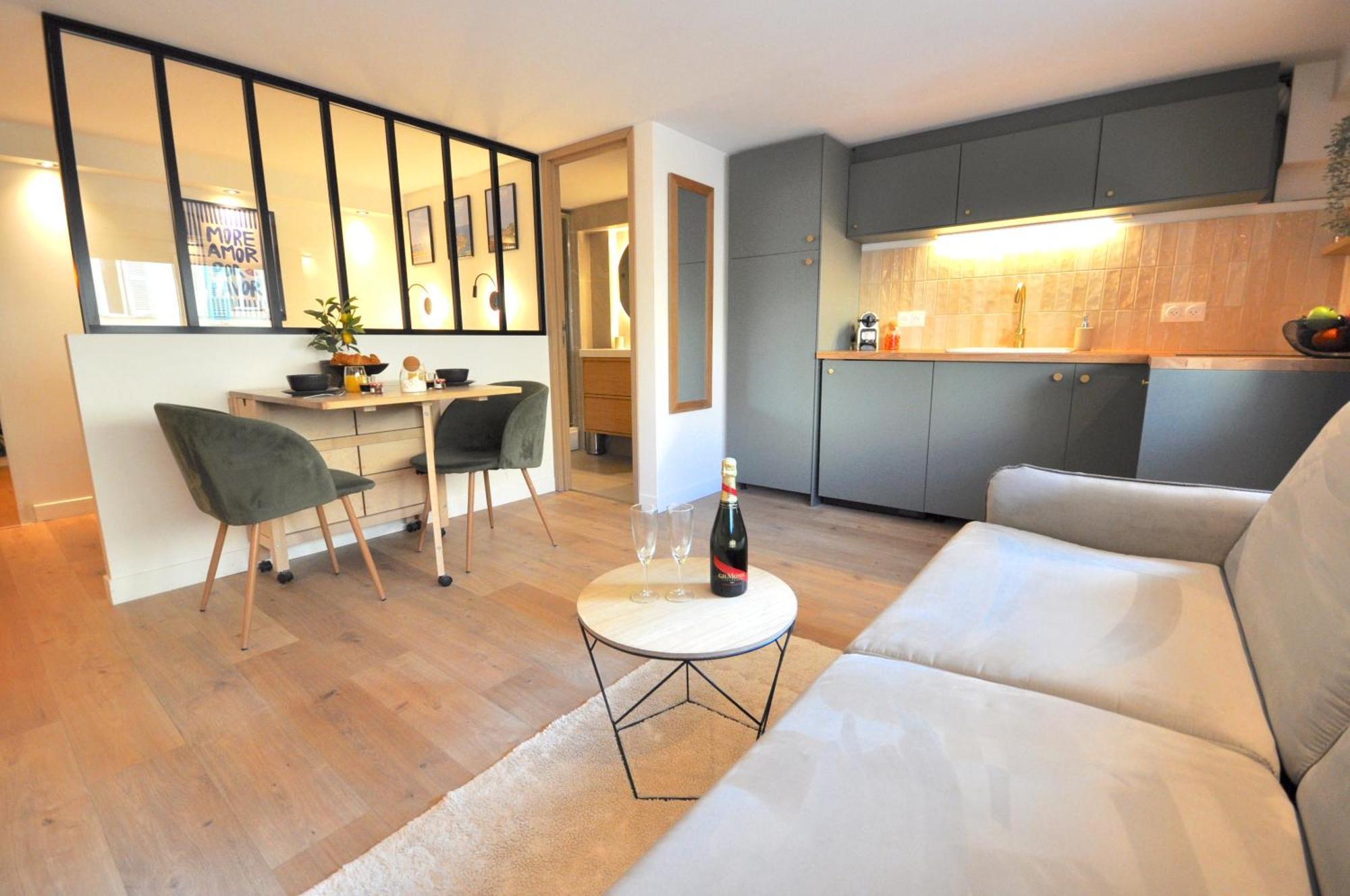 Monaco # Menton - 4 Persons - Hypercenter - Private Parking - Full Renovated - Clim - Fast Wifi - Beach And Sun Екстер'єр фото